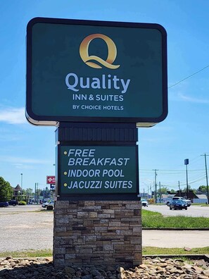 Majoituspaikan julkisivu