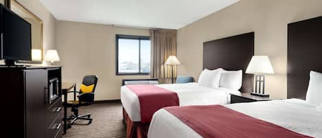 Desk, free cots/infant beds, rollaway beds, free WiFi