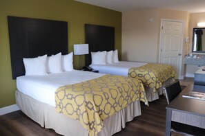 Egyptian cotton sheets, premium bedding, down duvets, pillow-top beds