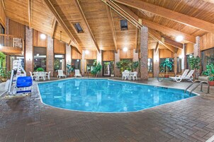 Una piscina techada