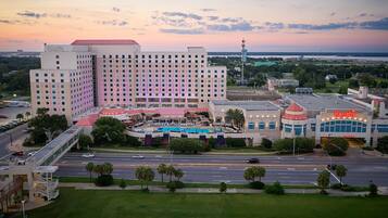 Facciata della struttura