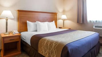 Desk, iron/ironing board, WiFi (free), bed sheets