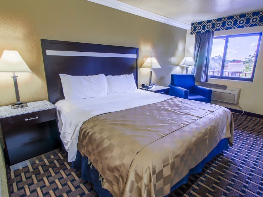 Standard Room, 1 King Bed | Iron/ironing board, free WiFi, bed sheets