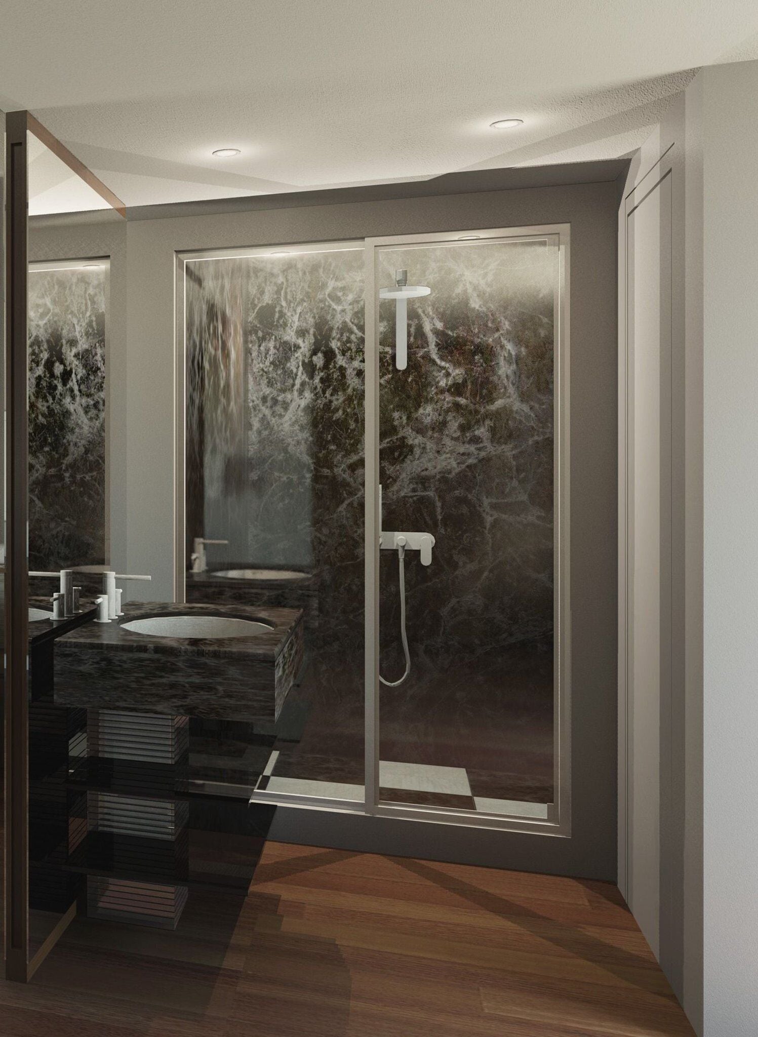 Frigobar, cofres nos quartos, escrivaninha, quartos à prova de som