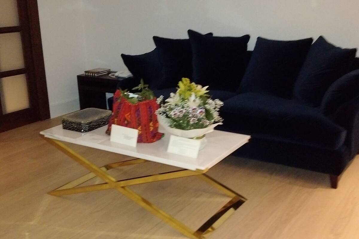 grand suite, harbour view | living room | 40-inch plasma tv with cable channels, tv