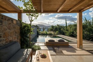 Euphoria Suite with Private Pool | Vista dalla camera