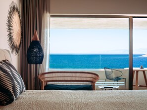 Infinity Blue Room | View from room - Minos Palace Resort - Adults Only (Agios Nikolaos)