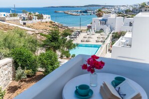Balcony view - Adonis Hotel & Apartments (Paros)