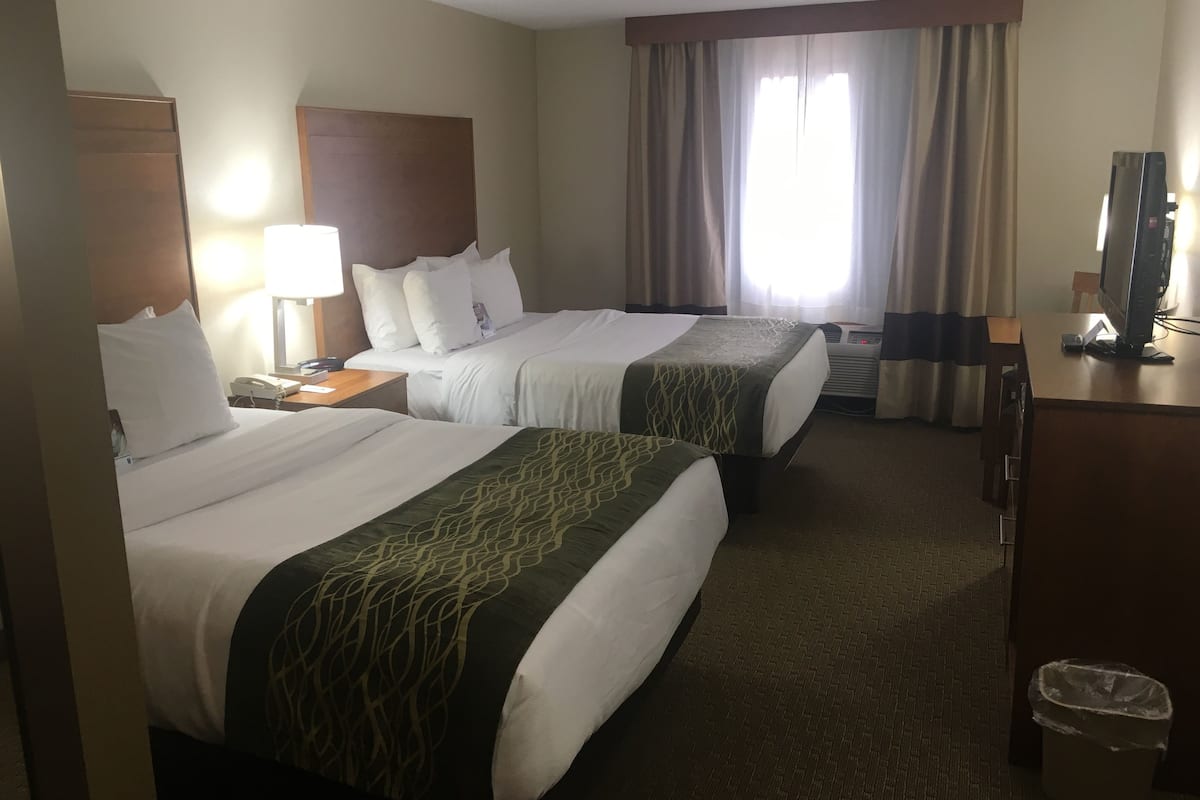 Standard Room, 2 Queen Beds, Non Smoking | Egyptian cotton sheets, premium bedding, down duvets, pillow-top beds
