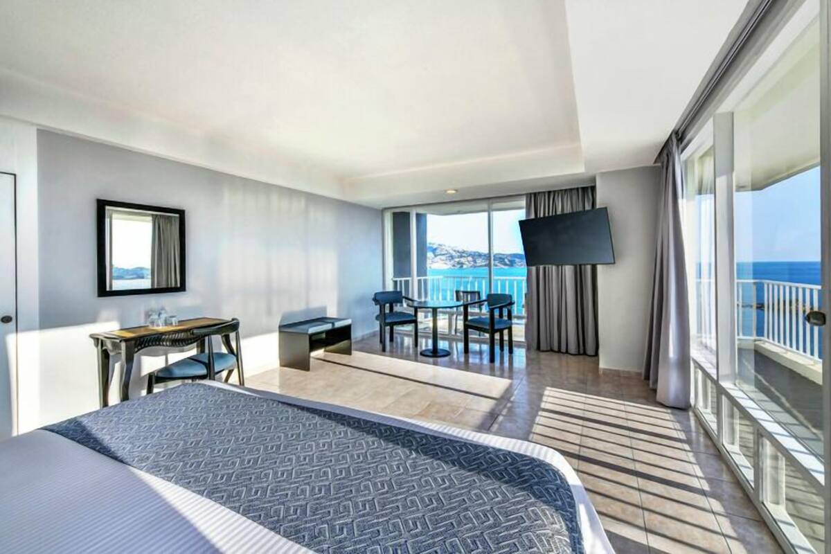 Lunamielera Vista Mar | ผ้านวมขนเป็ด, ตู้นิรภัยในห้องพัก, ผ้าม่านกันแสง, เตารีด/โต๊ะรีดผ้า