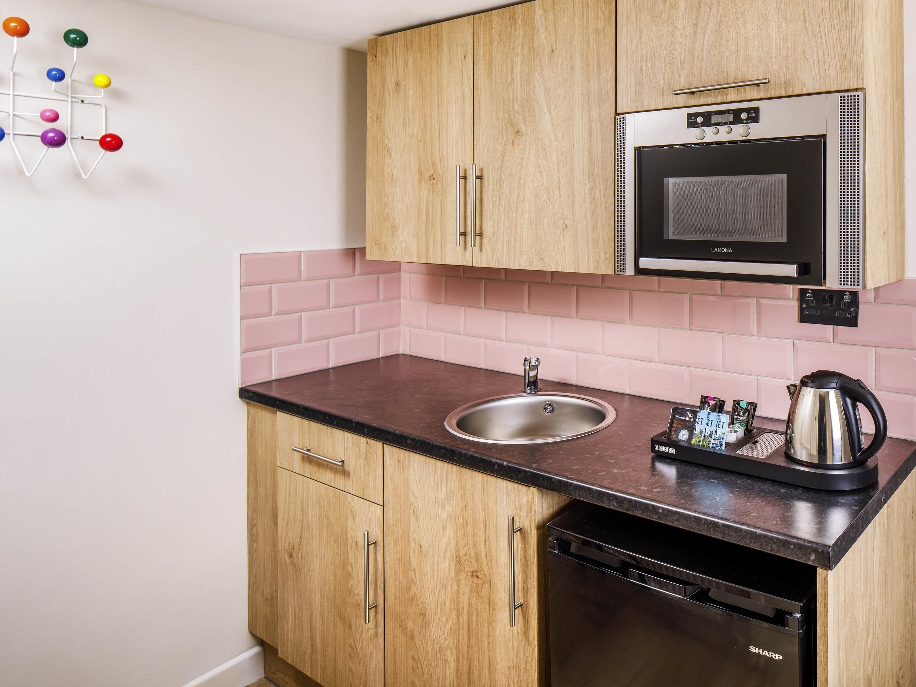 room, 1 queen bed with sofa bed (the works) | individually furnished, desk, blackout curtains, free wifi