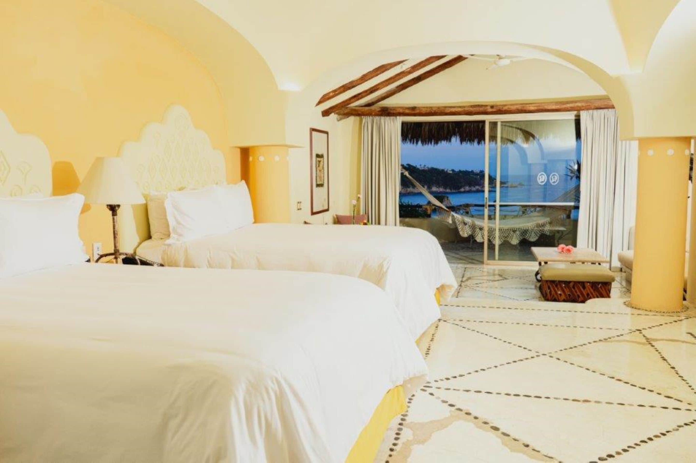 gran clase dos camas con alberca | 1 bedroom, premium bedding, minibar, in-room safe