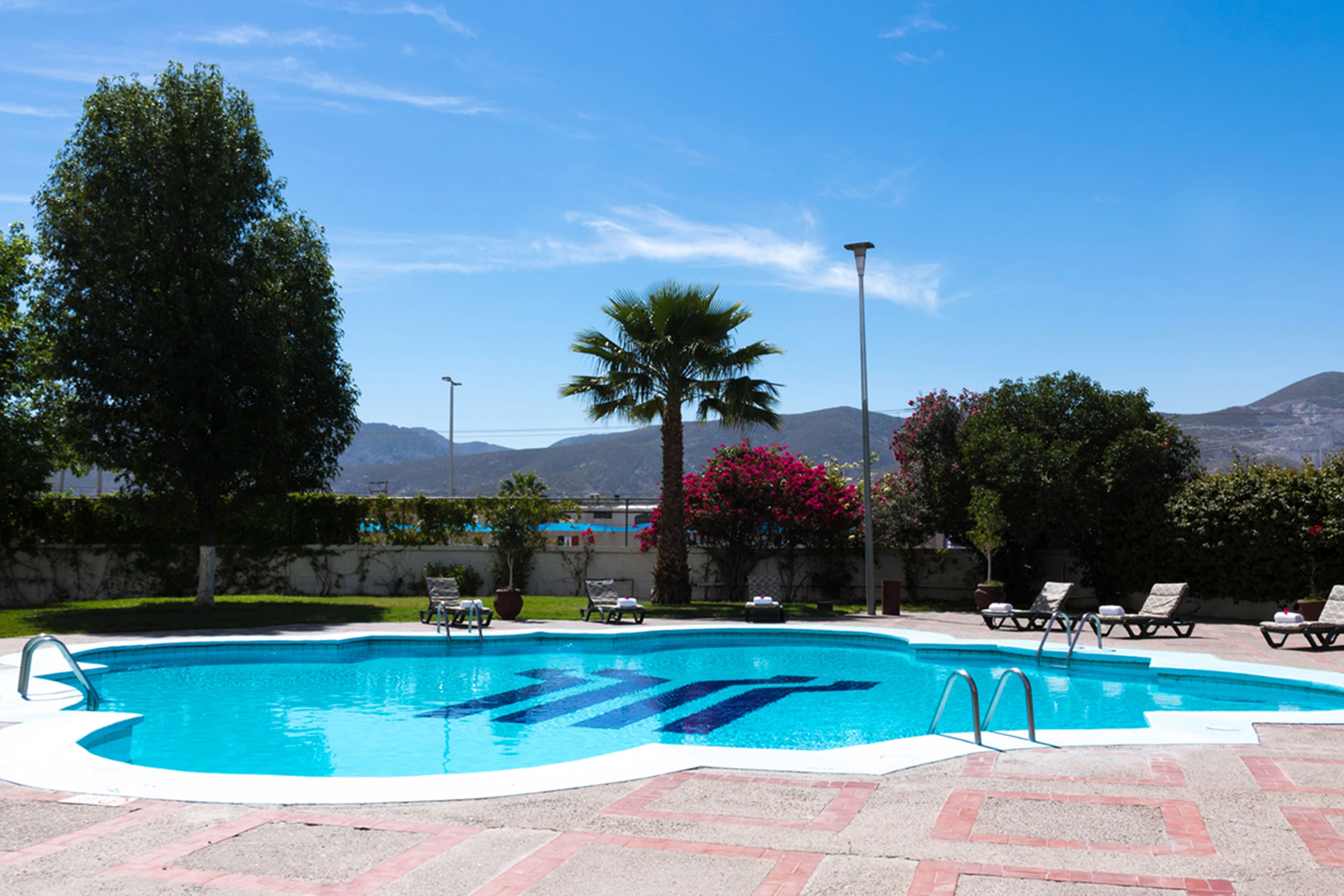 Alberca al aire libre 