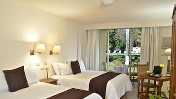 Down duvets, in-room safe, individually decorated