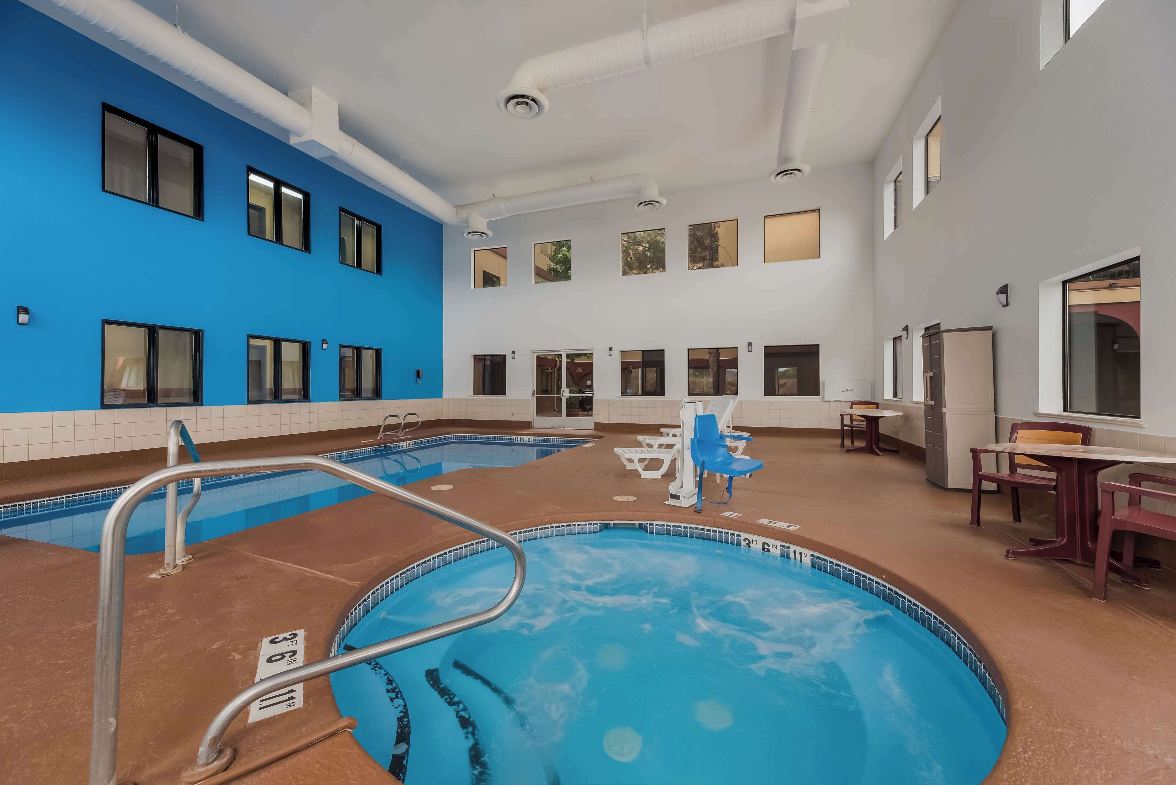 indoor pool, outdoor pool