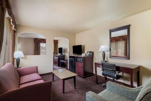 Suite, 1 King Bed, Non Smoking, Refrigerator & Microwave (with Sofabed) | Premium bedding, down duvets, pillow-top beds, in-room safe - SureStay Plus Hotel by Best Western Silver City (Silver City)