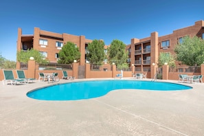 Seasonal outdoor pool
