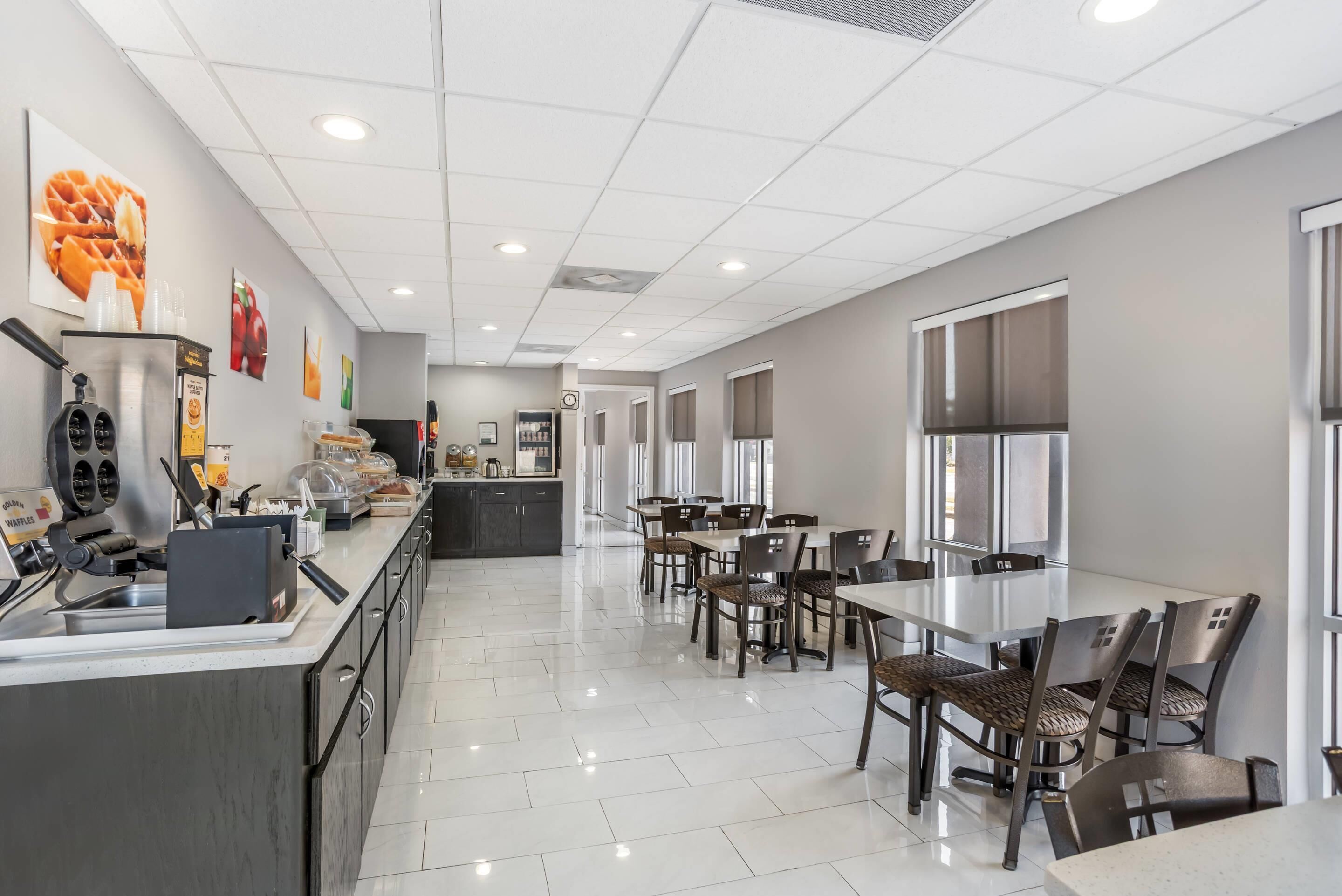 Free buffet breakfast