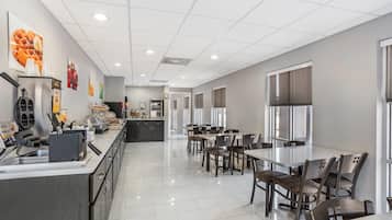 Free buffet breakfast