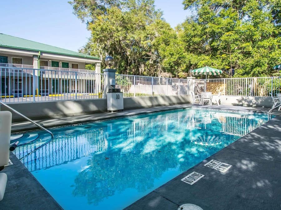 Seasonal outdoor pool