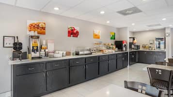 Free buffet breakfast