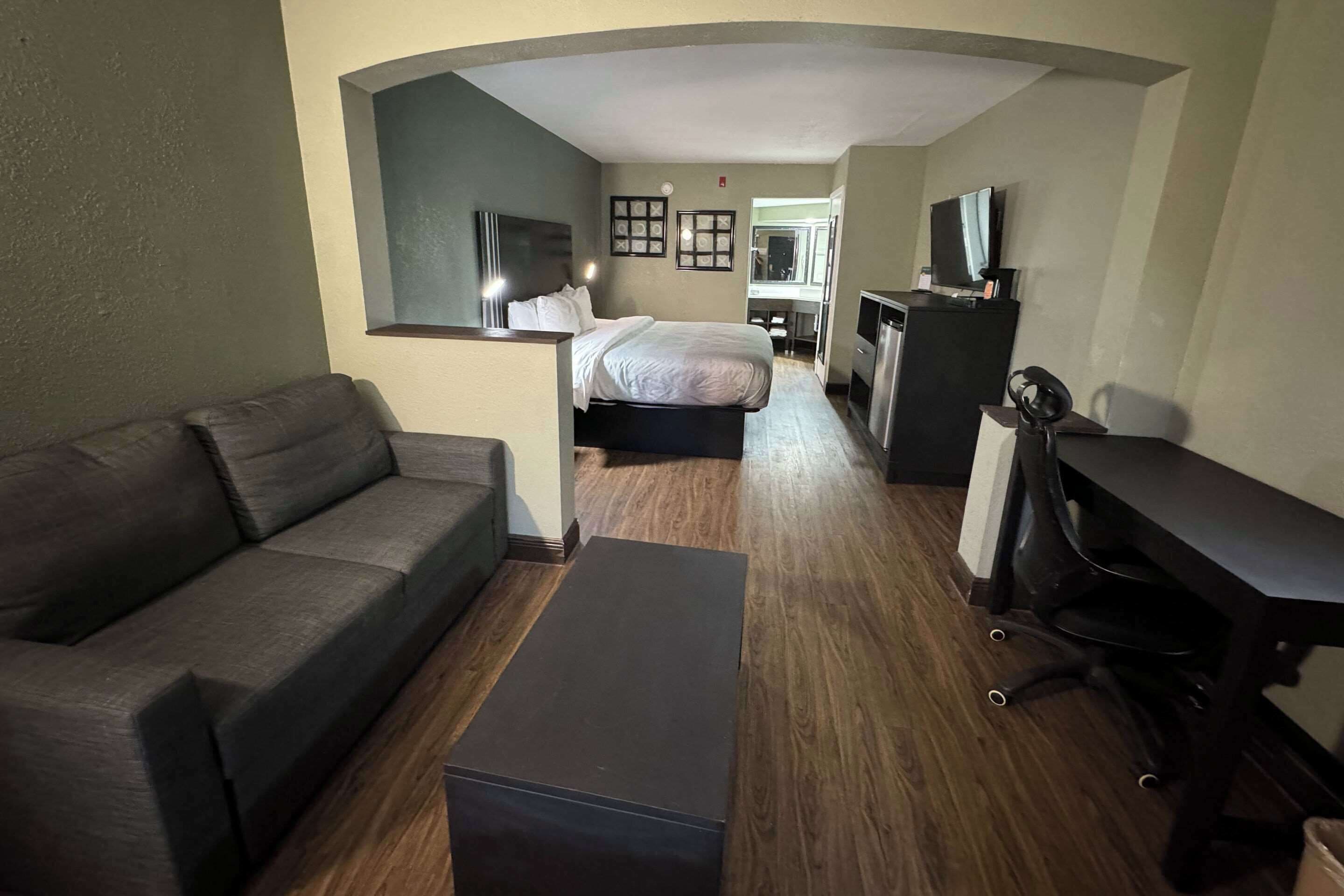 Suite, 1 King Bed with Sofa bed