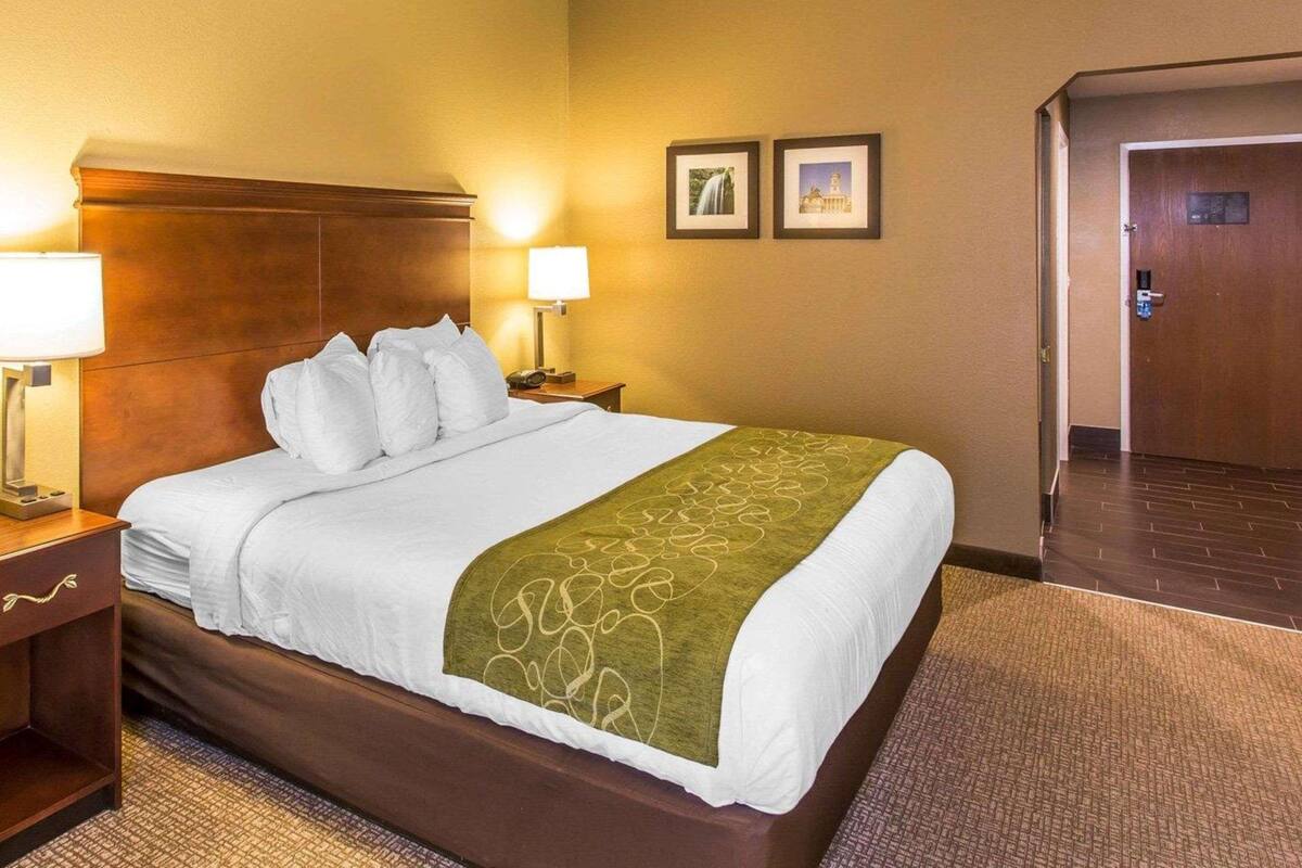 1 chambre, literie de qualité supérieure, surmatelas