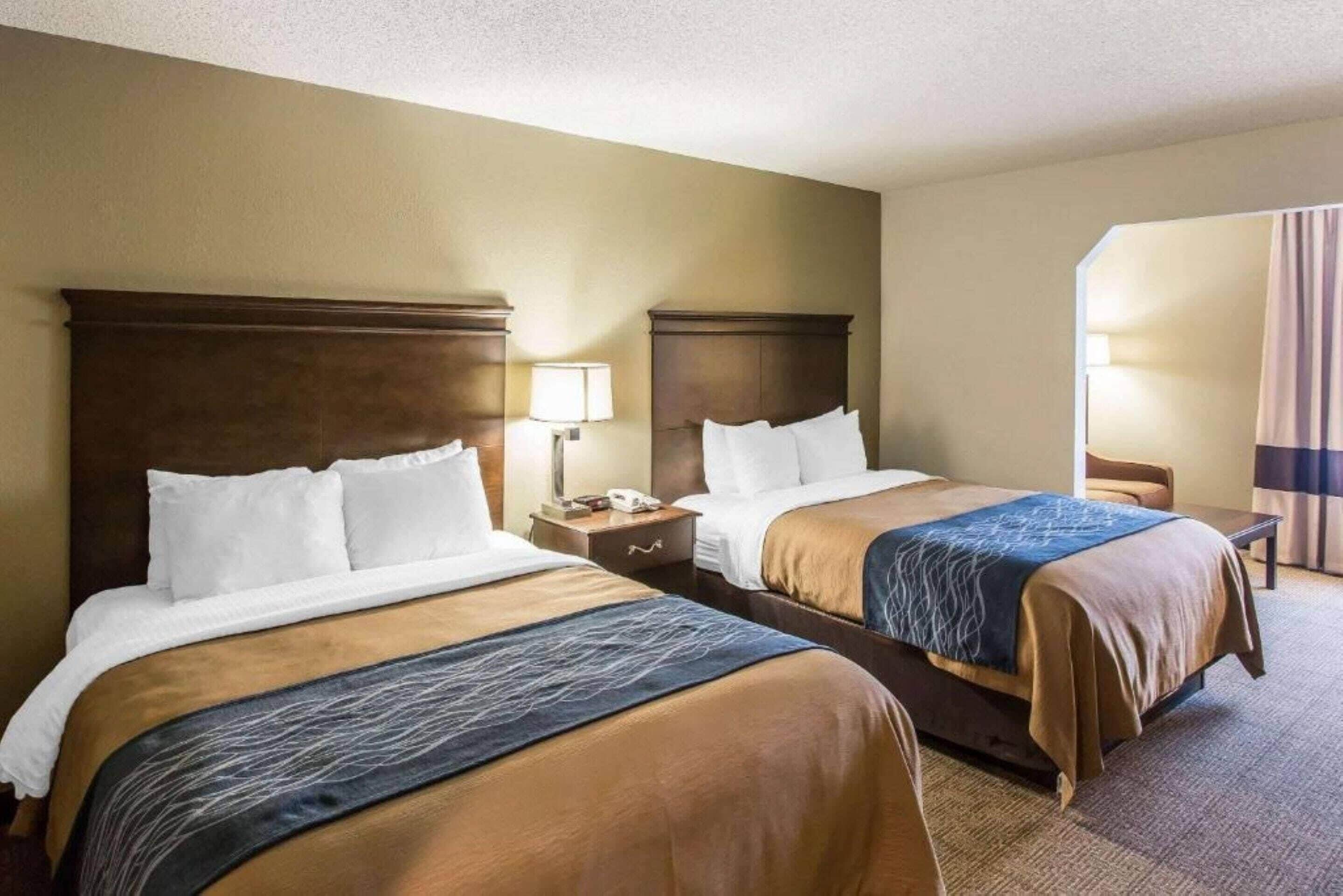 Suite, 2 Queen Beds, Non Smoking | 1 bedroom, premium bedding, pillowtop beds, in-room safe
