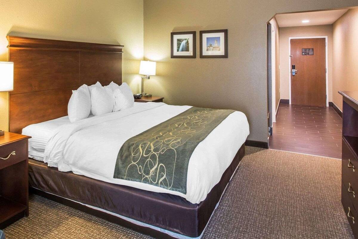 1 chambre, literie de qualité supérieure, surmatelas