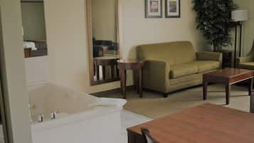 Escritorio, espacio para trabajar con laptop y cortinas blackout