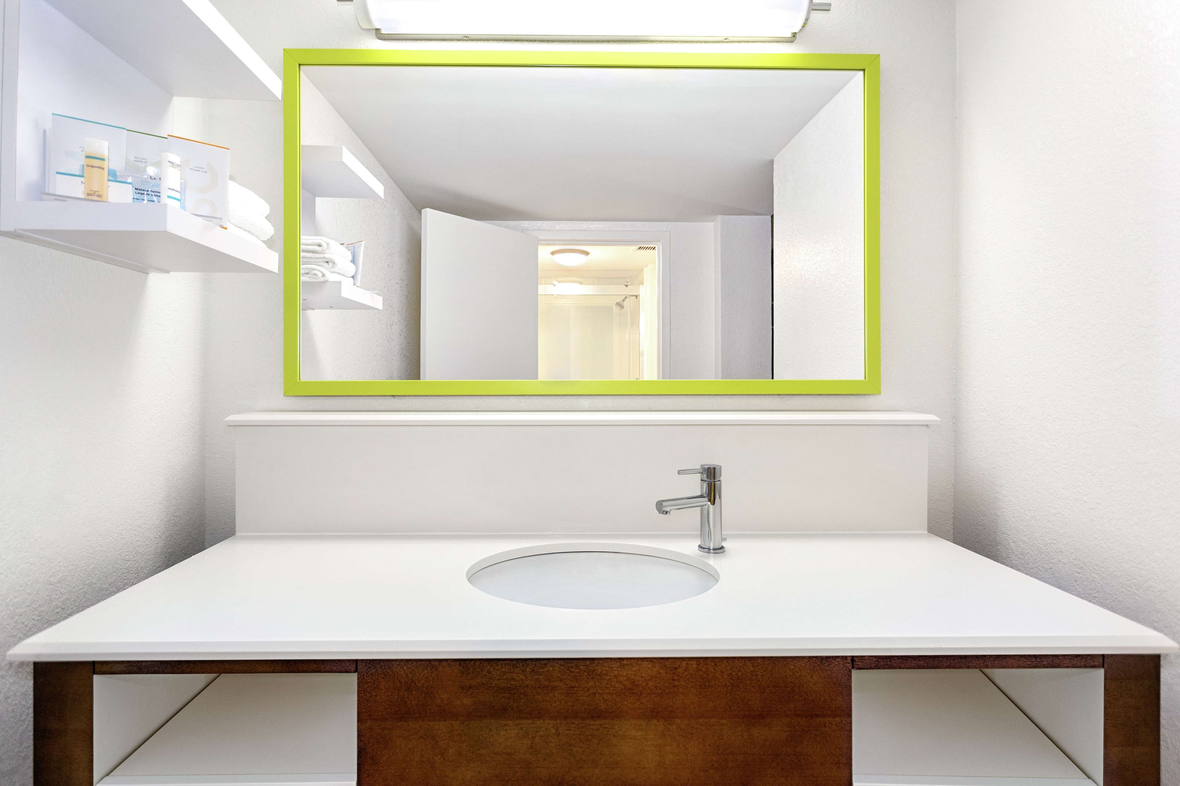 suite, 1 king bed with sofa bed (with shower) | bathroom | eco-friendly toiletries, hair dryer, towels