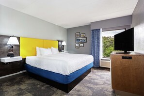 Suite, 1 King-Bett und Schlafsofa, barrierefrei (Hearing Impaired with Sofa and Shower)