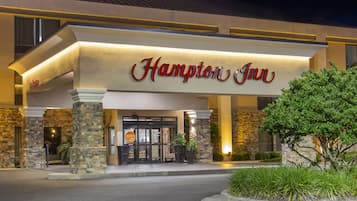 Front of property - evening/night