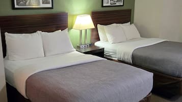 Standard Double Room, 2 Double Beds, Non Smoking | Desk, iron/ironing board, rollaway beds, free WiFi