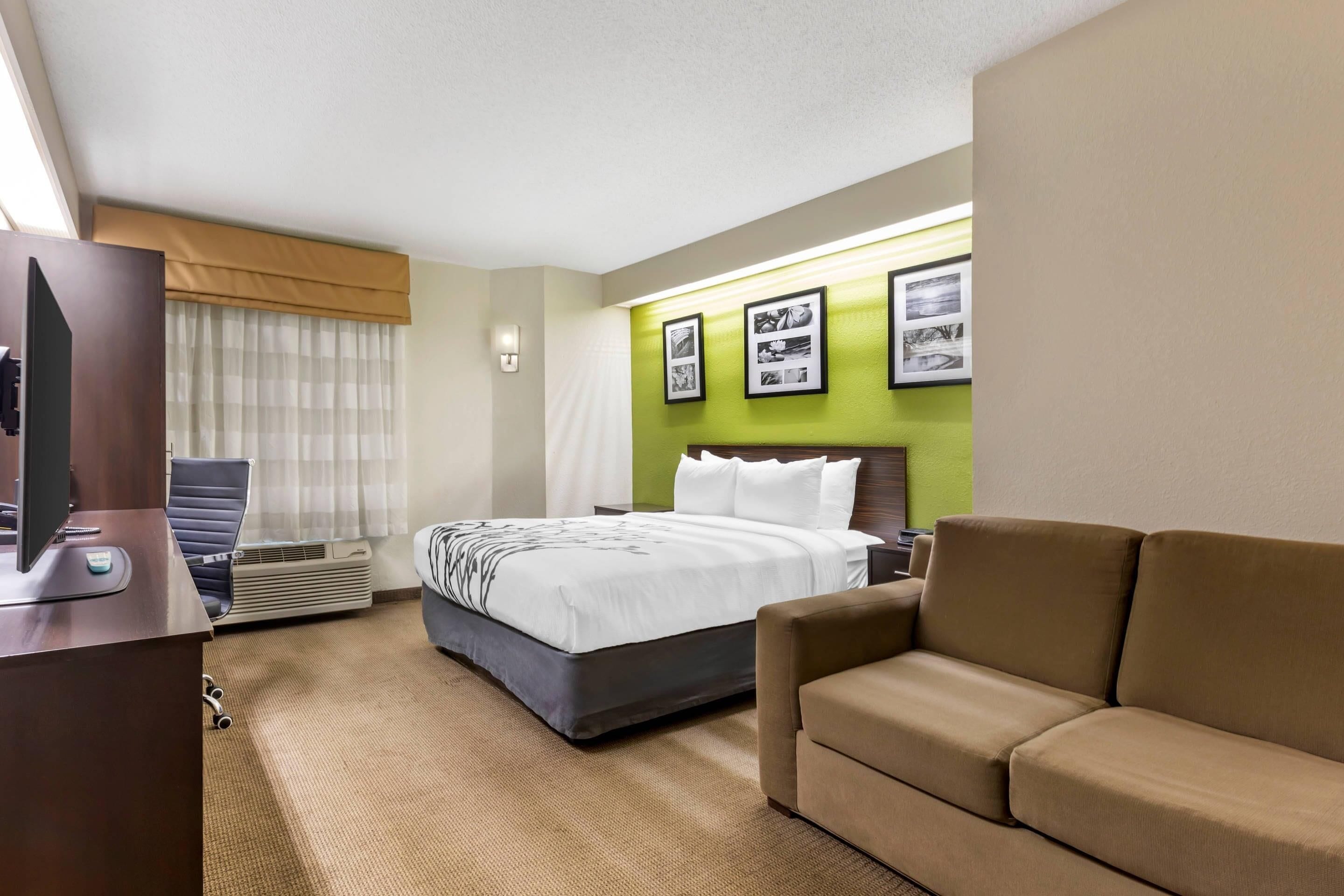 標準客房, 1 張加大雙人床, 非吸煙房 | 書桌、筆電工作空間、遮光布/窗簾、熨斗/熨衣板