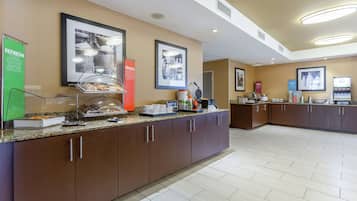 Free daily full breakfast
