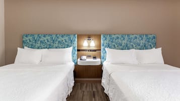 Two double non smoking | In-room safe, desk, laptop workspace, iron/ironing board