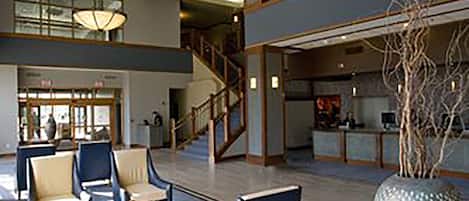 Sitteområde i lobbyen