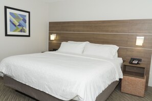 Suite, 1 King Bed | In-room safe, desk, blackout drapes, iron/ironing board - Holiday Inn Express Hotel & Suites Madison by IHG (Madison)