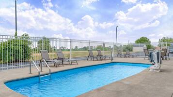 Seasonal outdoor pool