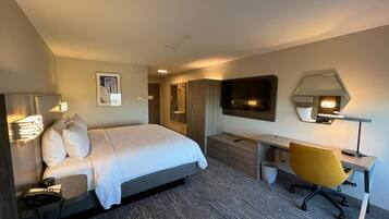 Roba de llit d'alta qualitat, caixa forta a l'habitació i escriptori