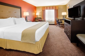 Premium bedding, pillow-top beds, in-room safe, desk