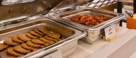 Frokostbuffé er inkludert