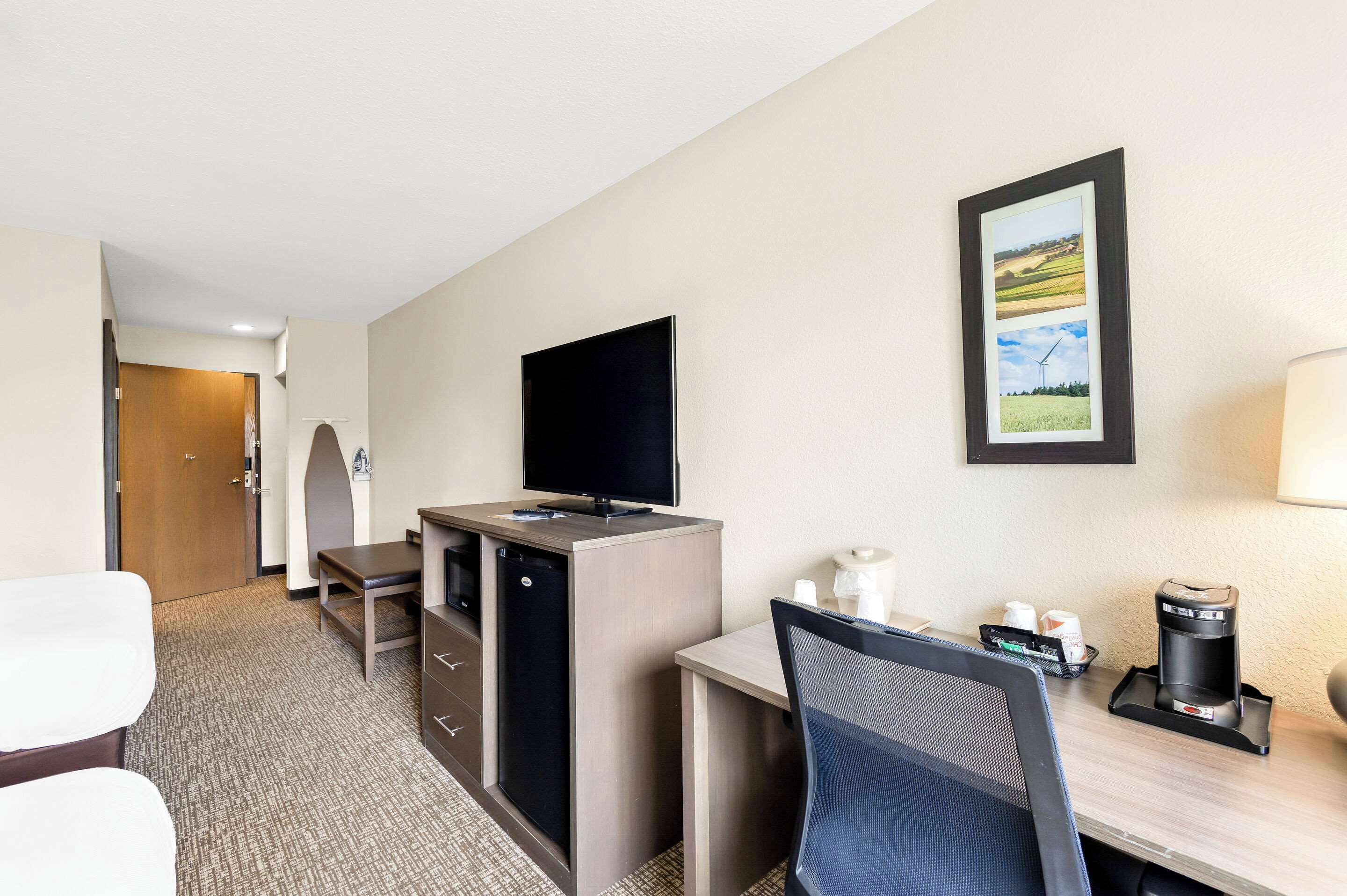 room, 2 queen beds, accessible, non smoking | desk, laptop workspace, iron/ironing board, free wifi