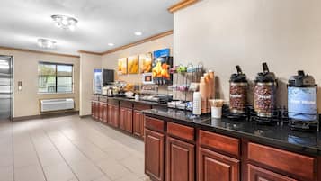 Free daily full breakfast