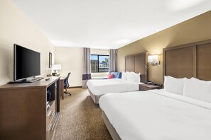 Standard Room, 2 Queen Beds, Non Smoking | Desk, laptop workspace, iron/ironing board, free WiFi - Comfort Inn Van Wert (Van Wert)