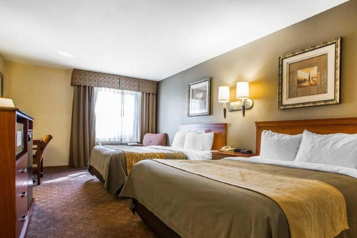 Desk, laptop workspace, iron/ironing board, free WiFi