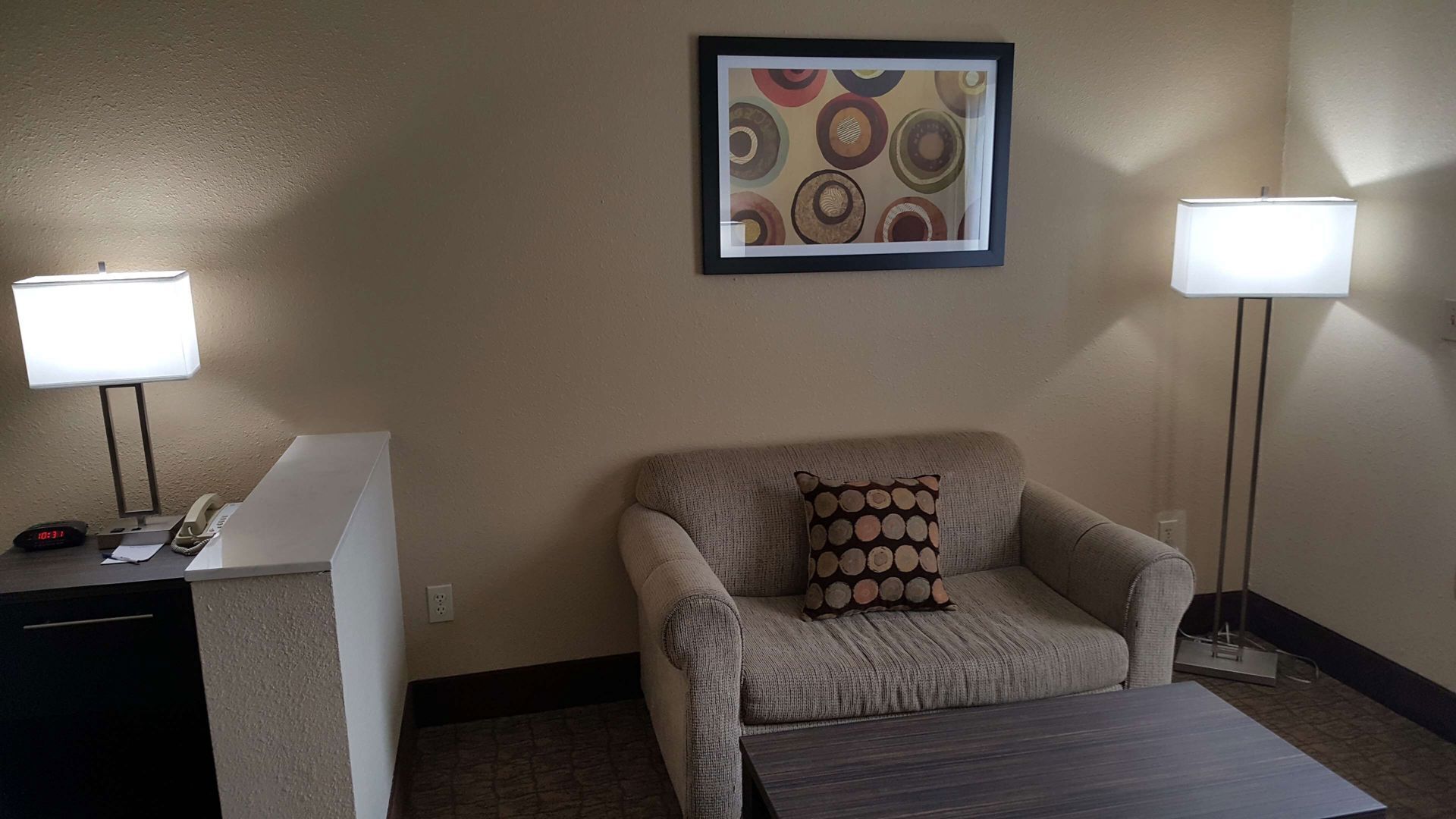 Zona de estar | Una televisión