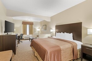 Bureau, espace de travail pour ordinateur portable, rideaux occultants