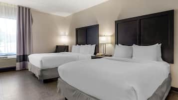 Standard Room, 2 Queen Beds, Non Smoking | Premium bedding, pillowtop beds, in-room safe, individually furnished